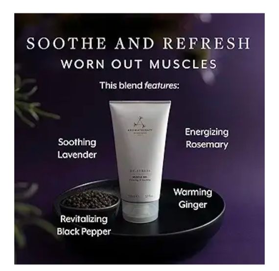Гель-антистрес від болю в м'язах Aromatherapy Associates De-Stress Muscle Gel, 150 ml | Зображення 1