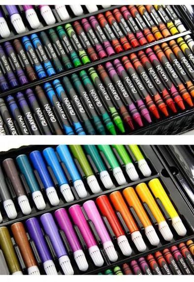 Набір художника для творчості Art Set 150 предметів Чорний