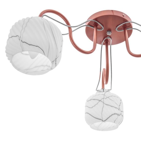 Люстра потолочная в спальню E27 60W BR (LK-610C/3) | Зображення 3