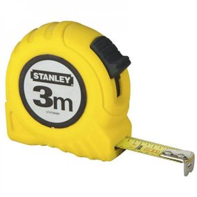 Рулетка STANLEY : 3 м х 12,7 мм. пластмасовий корпус ST-0-30-487