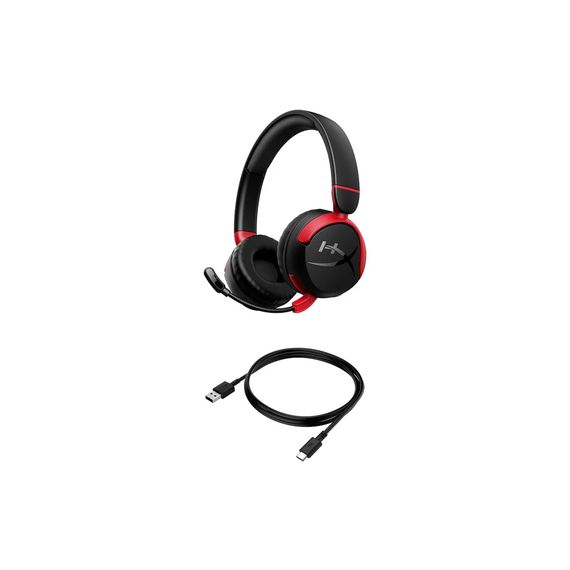 Навушники HyperX Cloud Mini Wireless Black (7G8F1AA) | Зображення 7