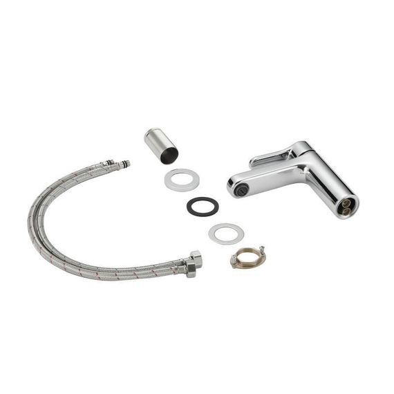 Смеситель латунный для раковины Lidz Astra 001F (k35) LDAST001FCRM48085 Chrome | Зображення 4