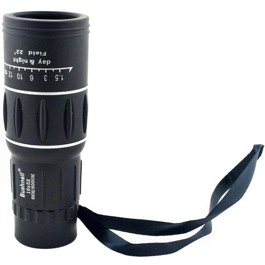 Монокуляр Bushnell 16x52 PowerView монокль, Бушнел, подзорная труба с чехлом | Зображення 5