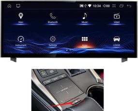 Штатная магнитола Torssen Lexus IS U9K 2013-2017 4/64 10.25''