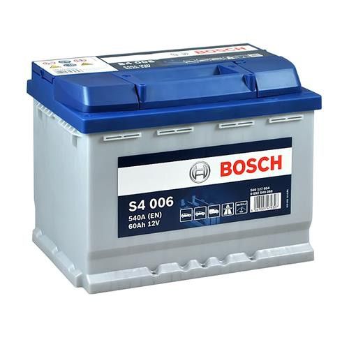 Аккумулятор BOSCH 12В 60Ач 540A S4