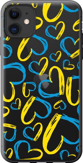 Чехол на iPhone 11 Сердца UA "5292u-1722-17620"