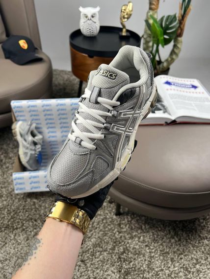 Кросівки ASICS Gel-Kahana 8 S Grey Beige , текстиль , В'єтнам 40 25.5 см | Зображення 4