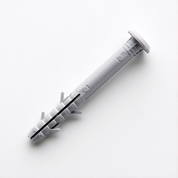 Дюбель быстрого монтажа 6*40 грибок (пач 100шт) полиэтиленовый APRO