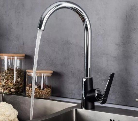 Змішувач для кухні Frap F4057 | Зображення 1