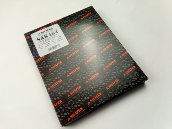 Фильтр салона Accent (MC), SHAFER (SAK464) ширина 190 мм/вугільний (97133-2H000) | Зображення 4