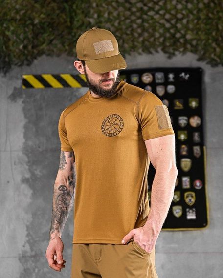 T-shirt CoolPass runes coyote DL7019 | Зображення 5