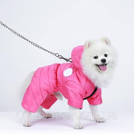 Комбинезон для собак и котов EcoToys Rose XXXL малиновый A: 42 см B: 57 см C: 40 см 6957 | Зображення 5