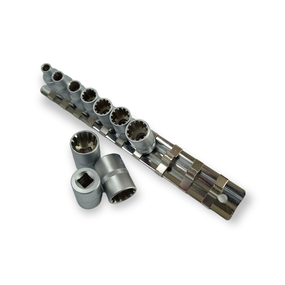 Набір головок торцевих універсальних сплайн 1/2" 10-22мм 10 од. HAISSER (арт.70192)