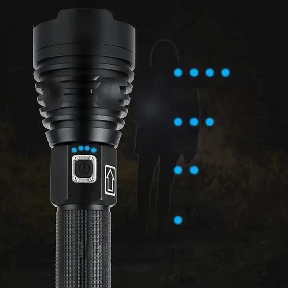 Тактичний ручний ліхтар з USB зарядкою XPRO BL 601 P90 (234562991_553) | Зображення 4