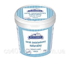 Крем-сир Млечарня вершковий натуральний Mleczarnia smietankowy naturalny 1kg