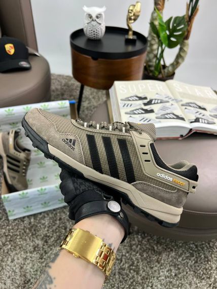 Мужские кроссовки Climaproof Brown Beig Динаміка твого стилю весна / літо / осінь A4182 | Зображення 2