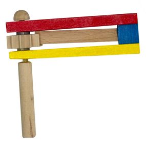 Дитяча розвиваюча музична іграшка "Тріскачка" RZV106, 12,5 см