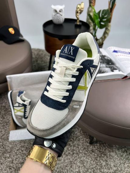 Чоловічі кросівки Exchange AX Grey White замша , текстиль , В'єтнам 43 27,5 | Зображення 1