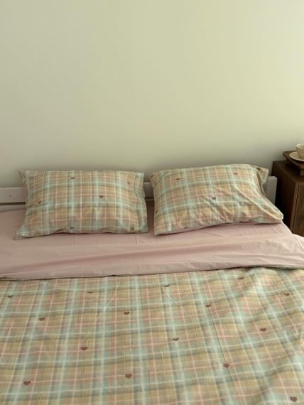 Постільна білизна євро Dushka Home Сатин 21654 200х220 см | Зображення 2
