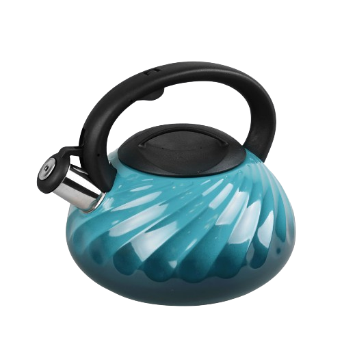 Чайник 3л металевий блакитний MR-1321-Blue Maestro