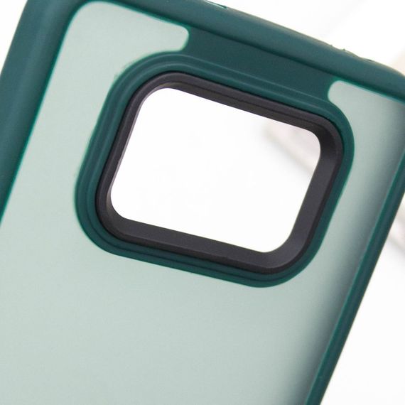 Чохол TPU+PC Lyon Frosted для Xiaomi Poco X3 NFC / Poco X3 Pro Green | Зображення 4