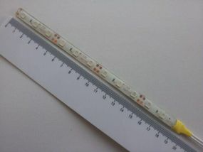Стрічка світлодіодна 24V 20 см (50 х 50) жовта