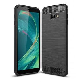 Чехол для мобильного телефона Laudtec для Samsung J4 Plus/J415 Carbon Fiber (Black) (LT-J415F) - Топ Продаж!