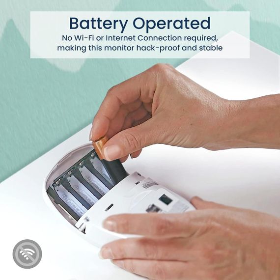 Монітор для контролю порушення та відсутності дихання Babysense 7 для немовлят, з 2 сенсорами під матрац | Зображення 7