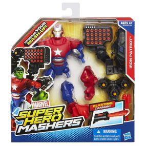 Розбірна фігурка супергероя Залізний патріот - Iron Patriot, Super Hero Mashers, Hasbro 138270