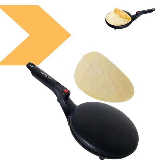 Електрична млинниця з антипригарним покриттям XPRO SK-5208 20 см 650 Вт (45432-SK-5208_347) | Зображення 1