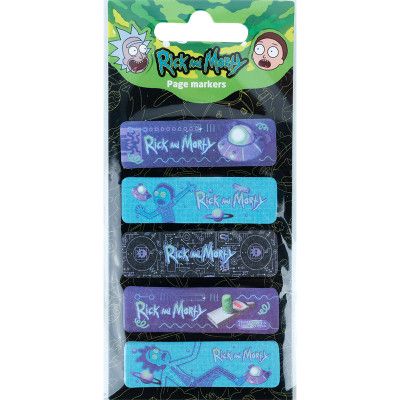 Стикер-закладка Kite бумажная с рисунком Rick and Morty 100 шт, 5х20 шт (RM23-480) - Топ Продаж! | Зображення 1