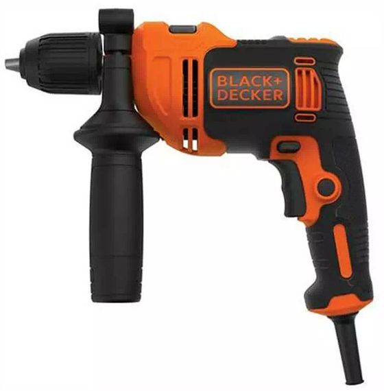 Дриль мережевий ударний Black&Decker BEH550K