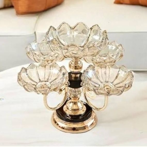 Піднос для фруктів та солодощів (5 тарілок) Fruit tray 1302-5