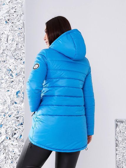 Елегантна жіноча парка, арт. 300, блакитний | Зображення 2
