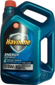 Моторна олива Texaco Havoline Energy 5W-30 4л.