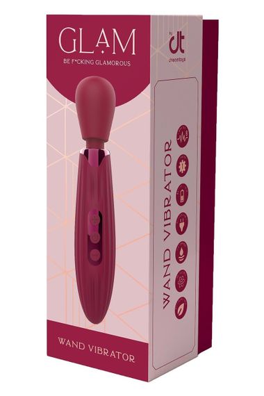 Вібратор мікрофон Dream Toys Glam Wand Vibrator, червоний Sex Aura | Зображення 3