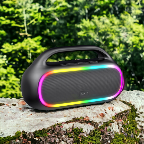 Портативна колонка HAVIT HV-SK862BT 40W RGB Black | Зображення 9
