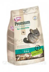 Повнораціонний корм для шиншил Lolo Pets Premium 750 г LO-70162