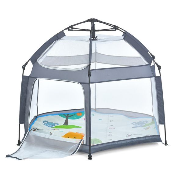Дитячий манеж MR 1512 Silver Mist 146×127×110 см | Зображення 1