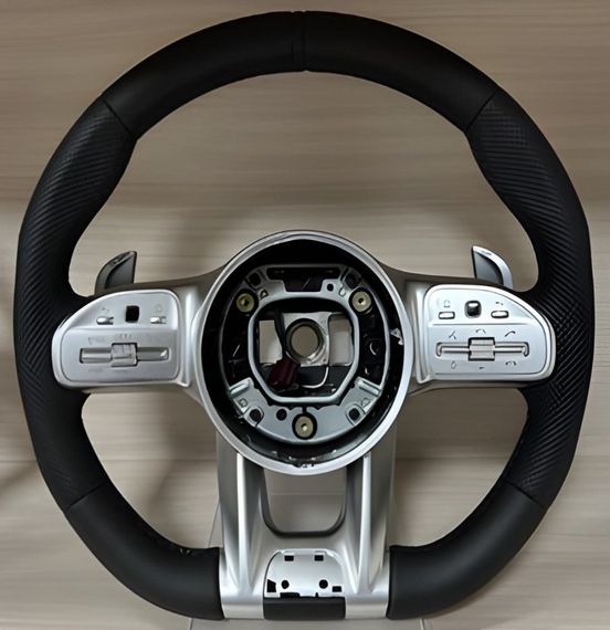 Кермо AMG 2018-Style (чорний, 3pin) для Mercedes S-сlass W222 2013-2020 рр