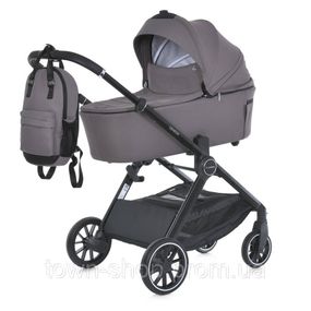 Коляска детская универсальная 2 в 1 GENESIS ME 1126 Taupe Gray