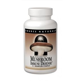 Грибной комплекс Source Naturals Mushroom Immune Defense, 16 Mushroom Complex 60 Tabs