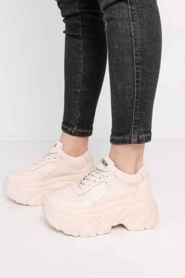 Кроссовки женские Fashion Tuckeri 3899 40 размер 245 см Молочный | Зображення 5