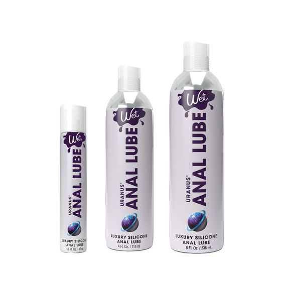 Анальний лубрикант Wet Uranus 236 мл, на силіконовій основі sexstyle | Зображення 1