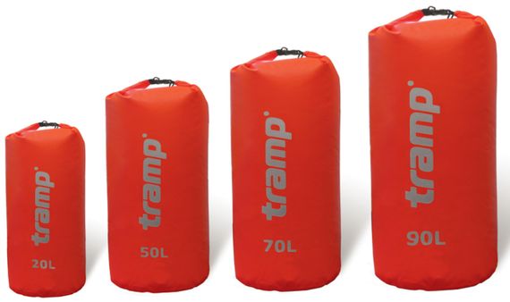Гермомешок Tramp Nylon PVC 70 красный | Зображення 1