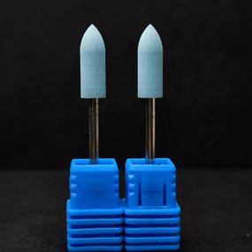 Синій силіконовий полірувальник кутикули куля