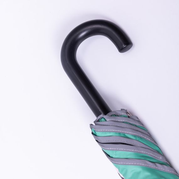 Парасолька дитяча механічна елегантна з принтом міцна надійна з поліестеру діаметр 90 см Зелений HP-23-13GR | Зображення 5