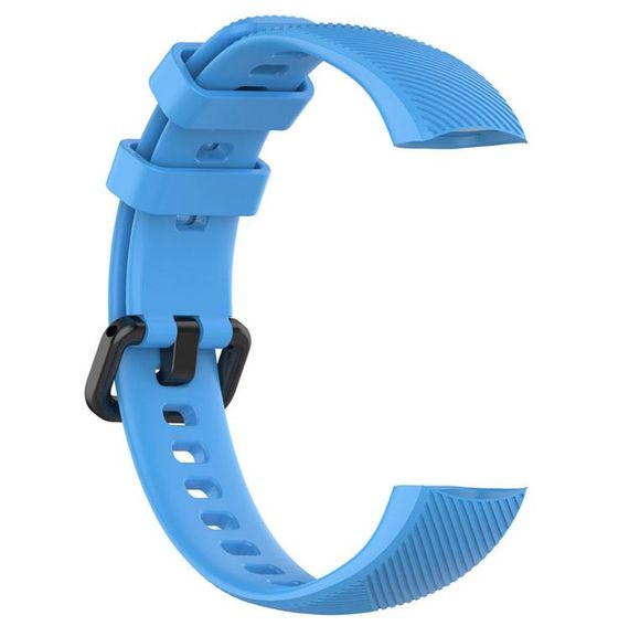 Силіконовий ремінець Primo для фітнес-браслета Huawei Honor Band 4 / 5 - Sky Blue | Зображення 2