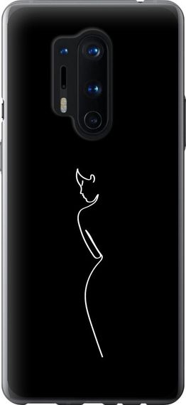 Чехол на OnePlus 8 Pro Силуэт1 "4590u-1896-17620"