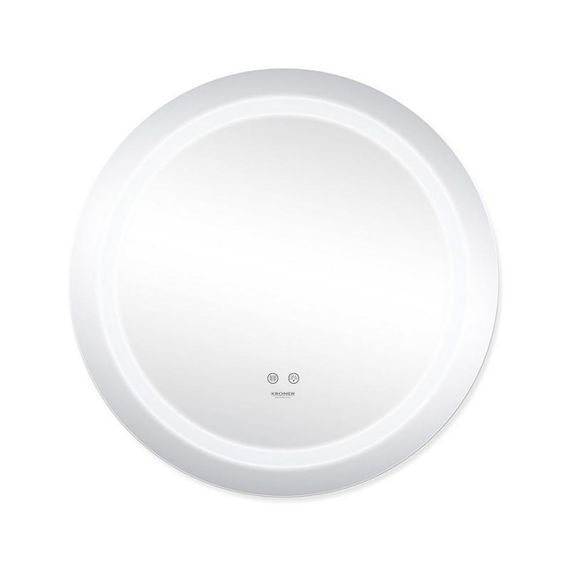 Дзеркало Kroner KRP Spiegel R2 - 6060 з LED-підсвічуванням та антизапотіванням | Зображення 2